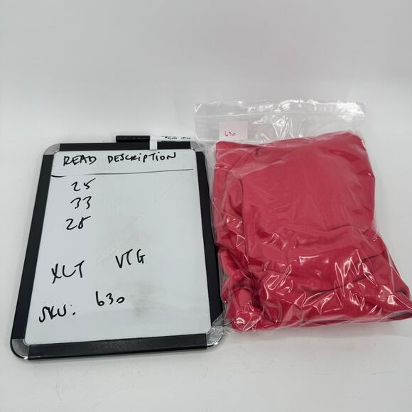 Vintage J Crew Turtleneck Mens XLT Oarsman Salmon Pink Pullover Coastal Cotton - Picture 6 of 6